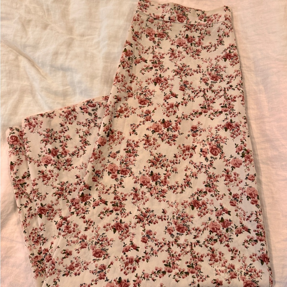 Floral Print Skirt